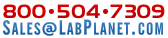 800.504.7309 sales@labplanet.com